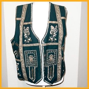 Vintage - New Direction - Wool Vest - Size Large